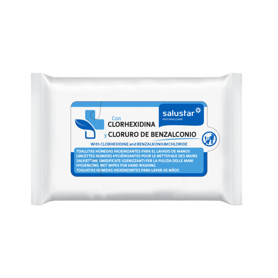 Toalhitas húmidas p/mãos 10 Uni.