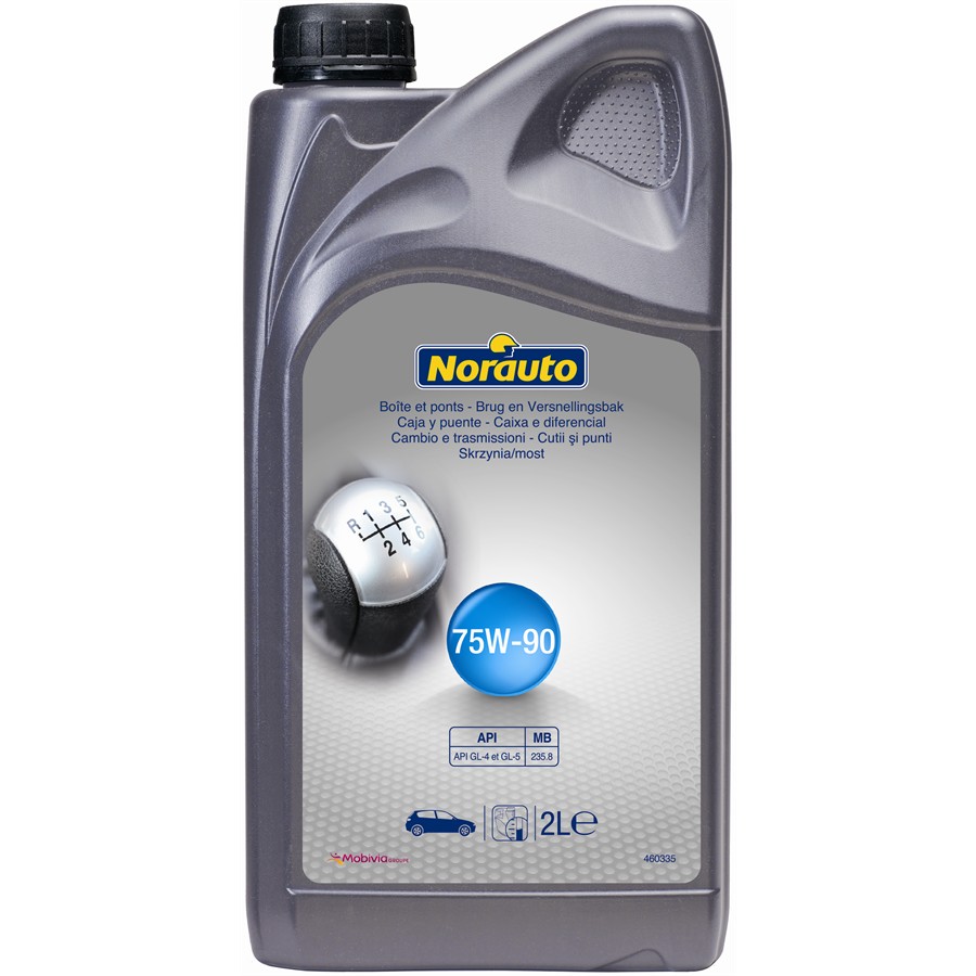 &Oacute;leo NORAUTO Caixa e Diferencial 75W90 2L