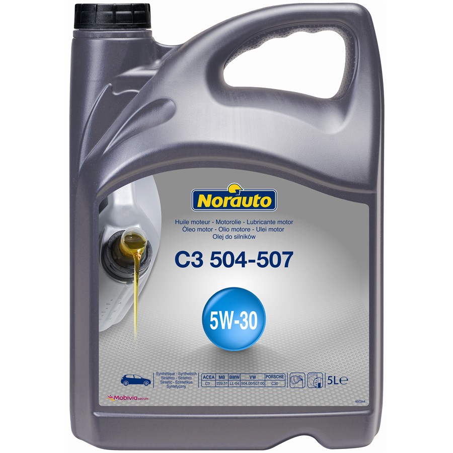 &Oacute;leo de motor NORAUTO C3 504-507 5W30 5L