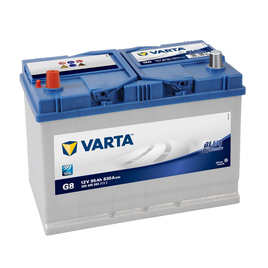 Bateria VARTA G8 Blue Dynamic 95 Ah - 830 A