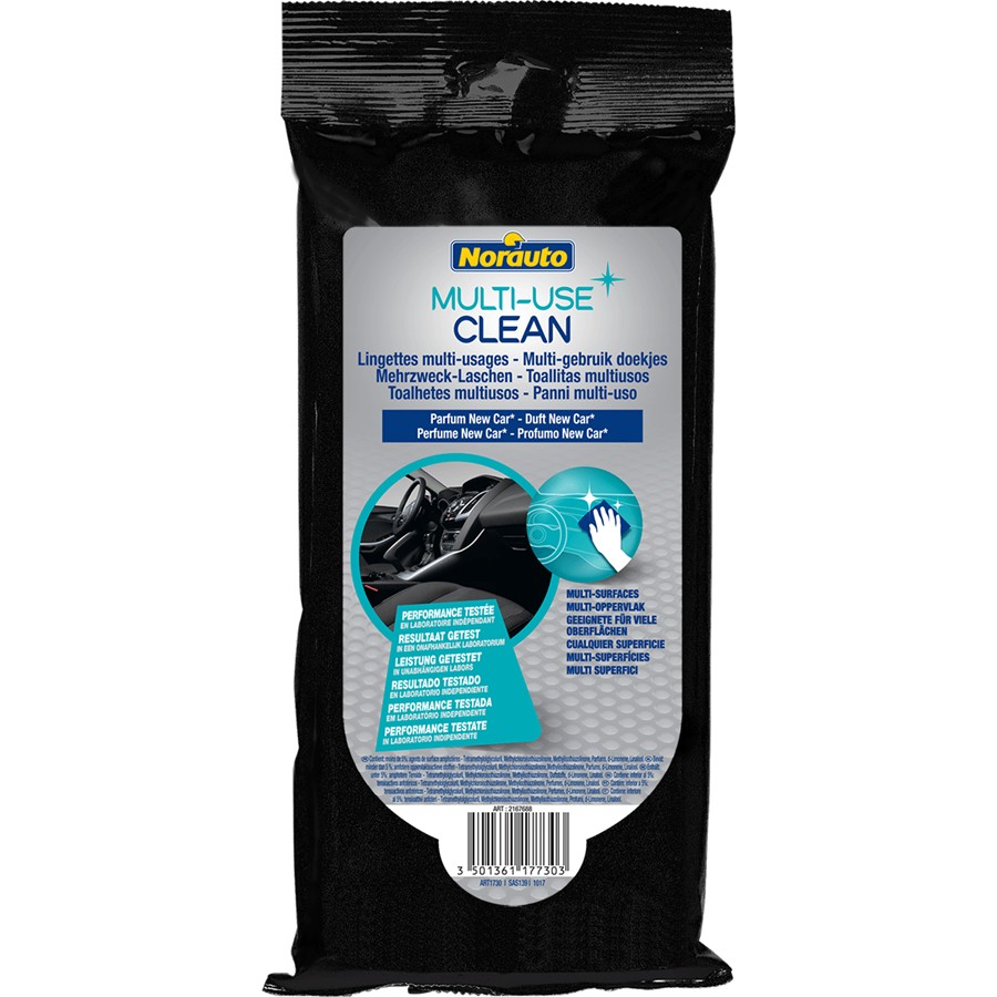 Multiusos NORAUTO toalhitas 20 unidades