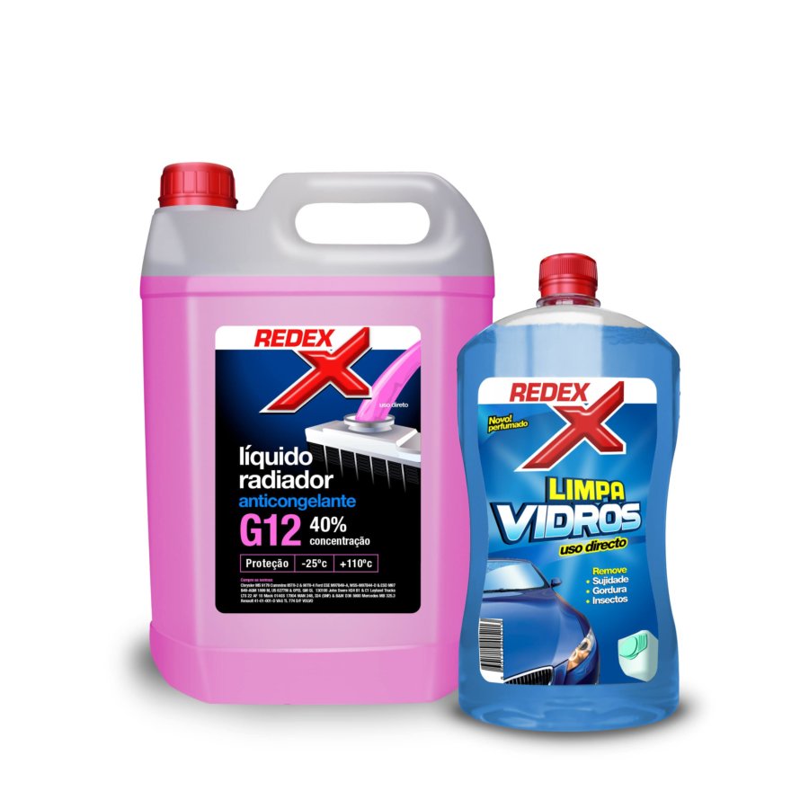 Anti Gongelante REDEX G12 5L + Oferta Limpa Vidros 1L