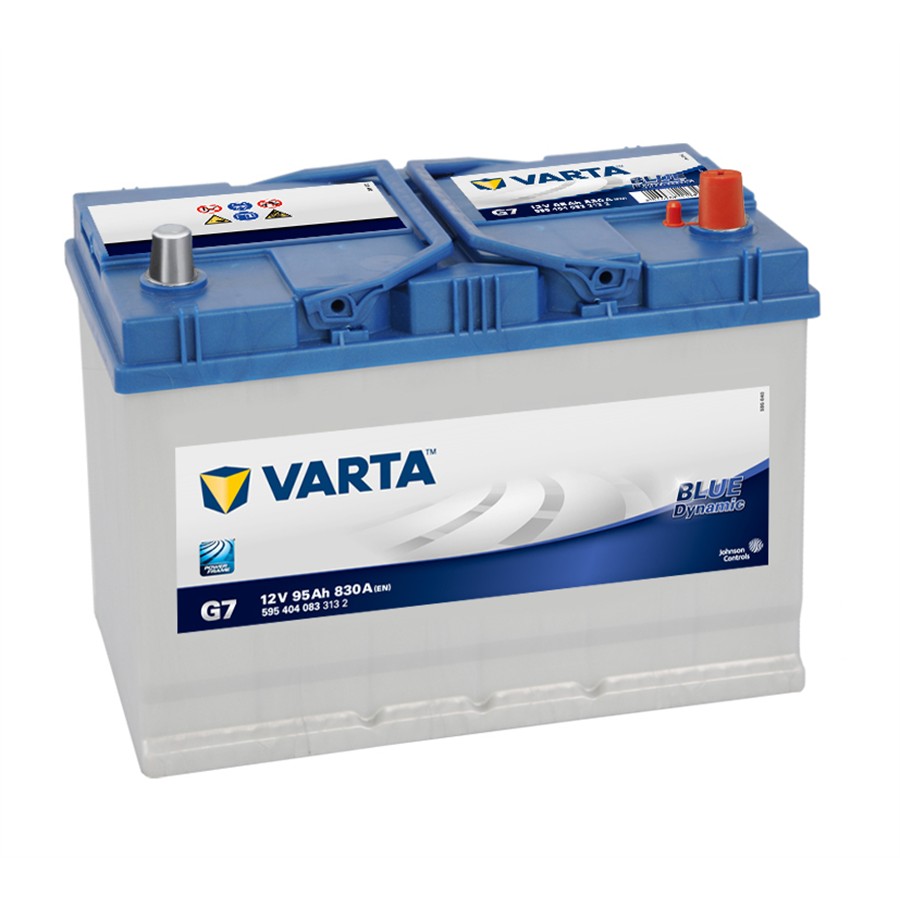 Bateria VARTA G7 Blue Dynamic 95 Ah - 830 A