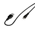 Cabo preto USB 2.0 NORAUTO USB-C verso USB A 2.0 1m