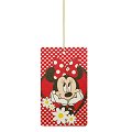 Ambientador em cart&atilde;o Minnie com aroma Cereja