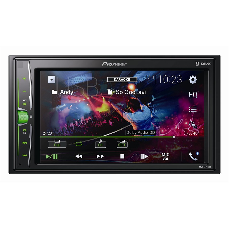 Pioneer mvh a210bt процессорная или нет