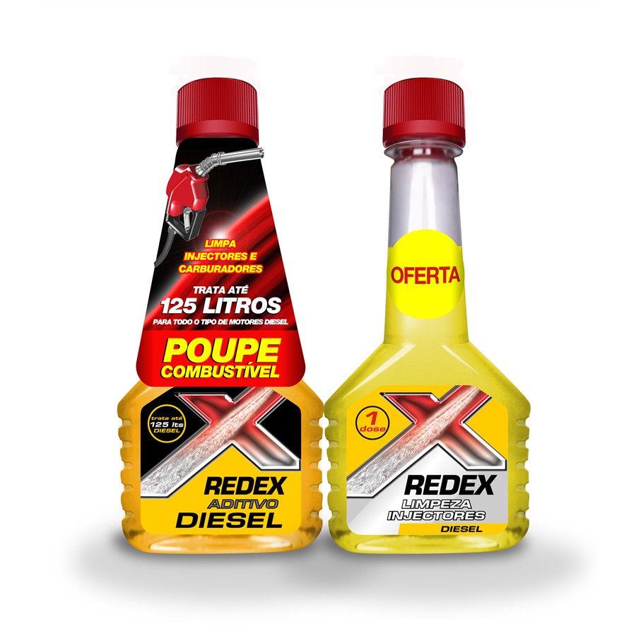 Aditivo diesel +  Limpa injectores Redex