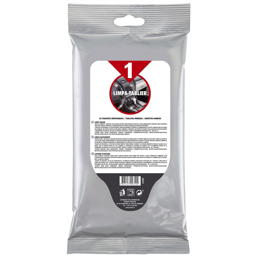 Toalhetes Impregnados Limpa Tablier "1"