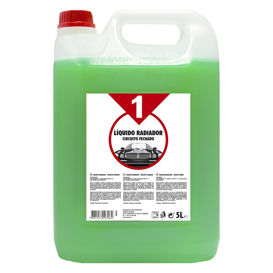 L&iacute;quido Radiador 7% "1". Prote&ccedil;&atilde;o -03&deg;C