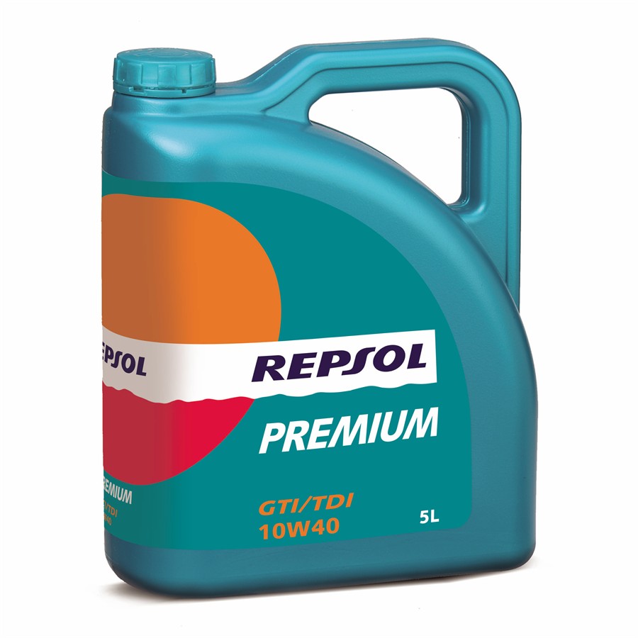 &Oacute;leo de motor Repsol Premium 10W40 GTI/TDI 5L