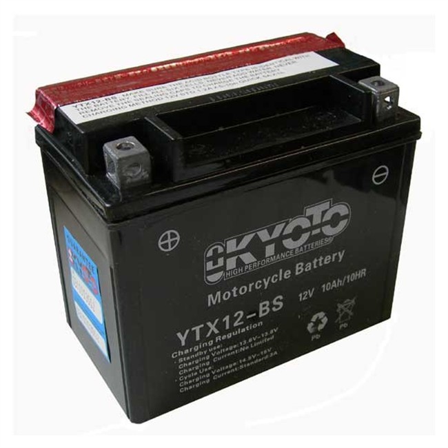 Bateria de moto KYOTO YTX12BS Norauto.pt