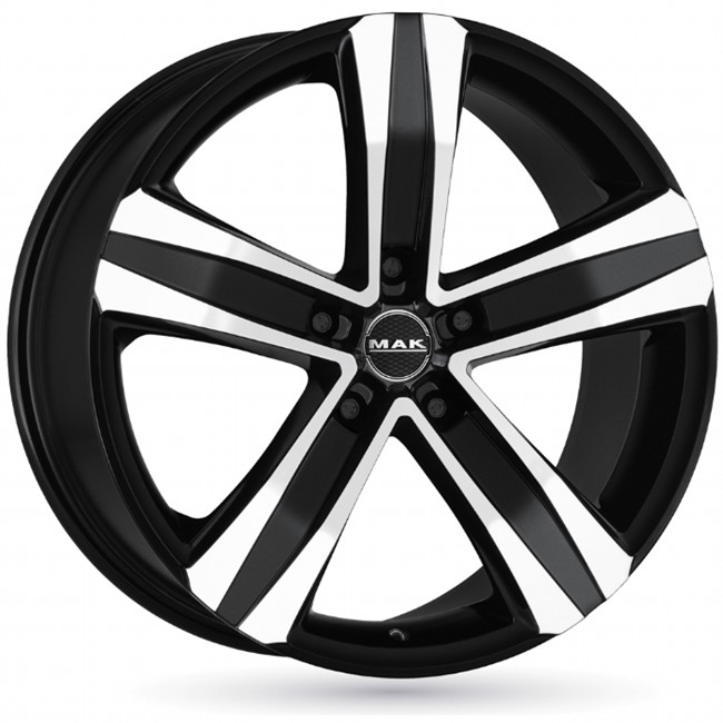 Jante  Stone 5 T 7,5x18 5x108 Et45 63.4 Preta