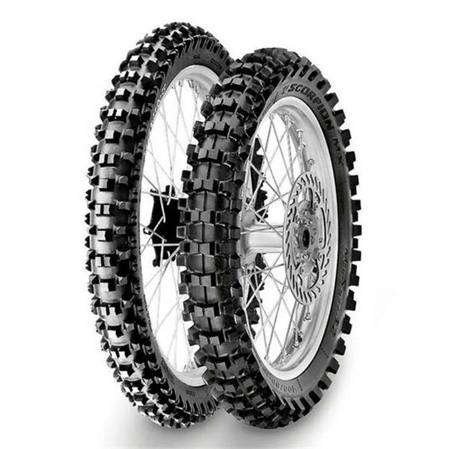 Pneu De Motocicleta Pirelli Scorpion Mx32 Mid Soft 90/100r16 51 M