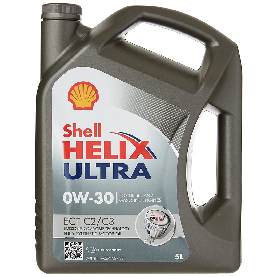Óleo de Motor SHELL HELIX ULTRA 0W30 ECT C2 C3 5L : Norauto.pt